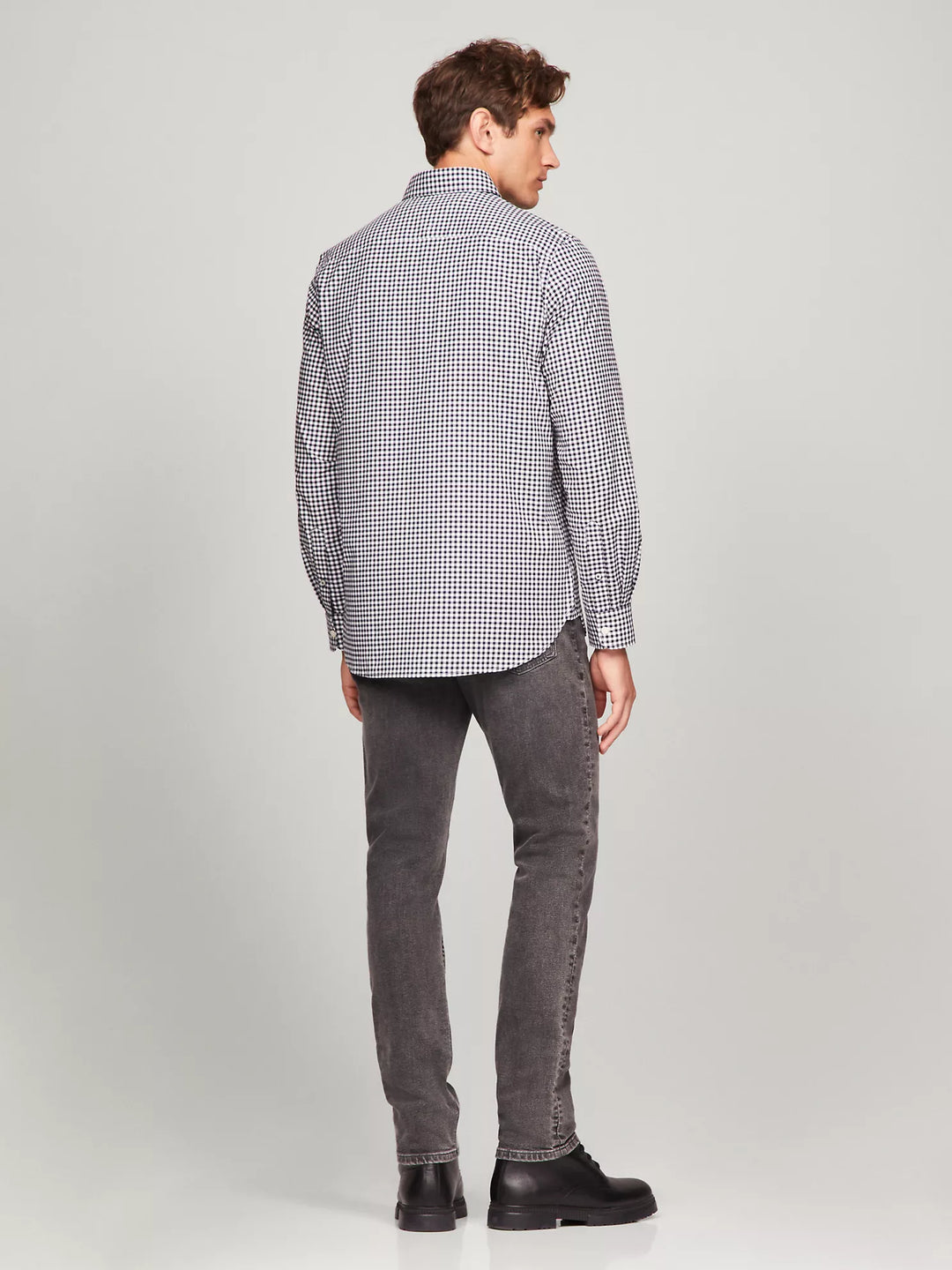 Tommy Hilfiger THFlex Regular Fit Gingham Poplin Shirt