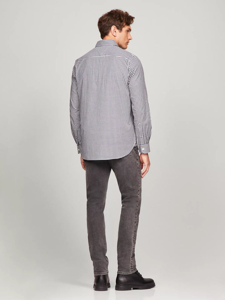 Tommy Hilfiger THFlex Regular Fit Gingham Poplin Shirt