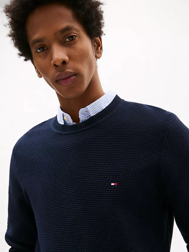 Tommy Hilfiger Structured Crewneck Sweater