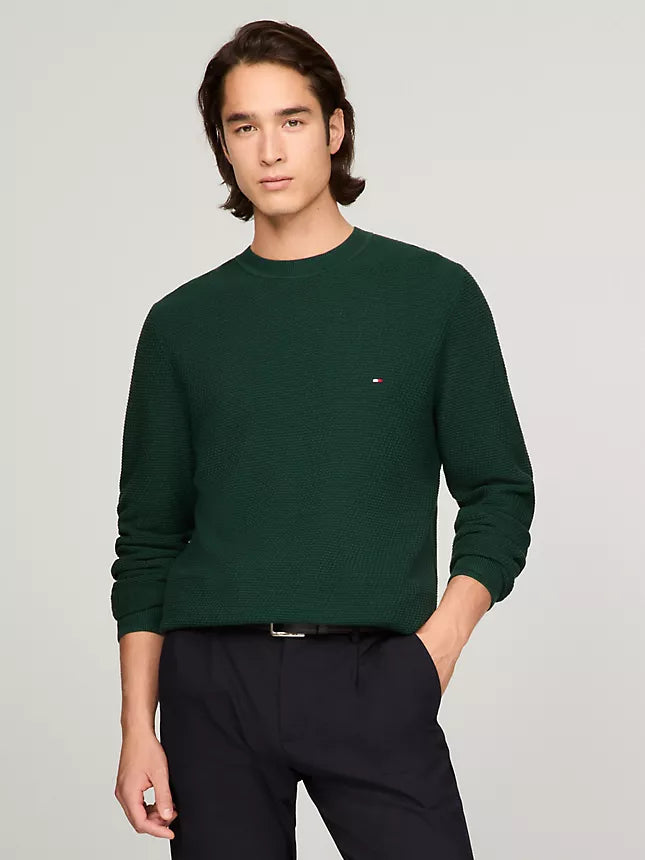 Tommy Hilfiger Structured Crewneck Sweater