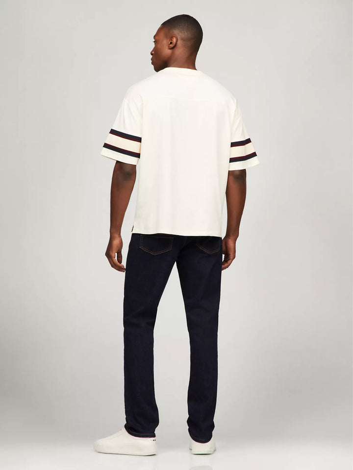 Tommy Hilfiger Embroidered Monotype Tipped T-Shirt
