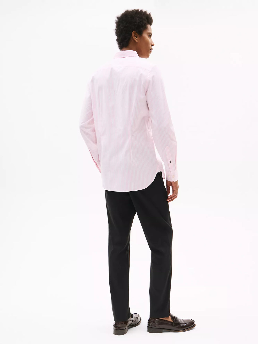 Tommy Hilfiger Slim Fit Stripe Stretch Poplin Shirt