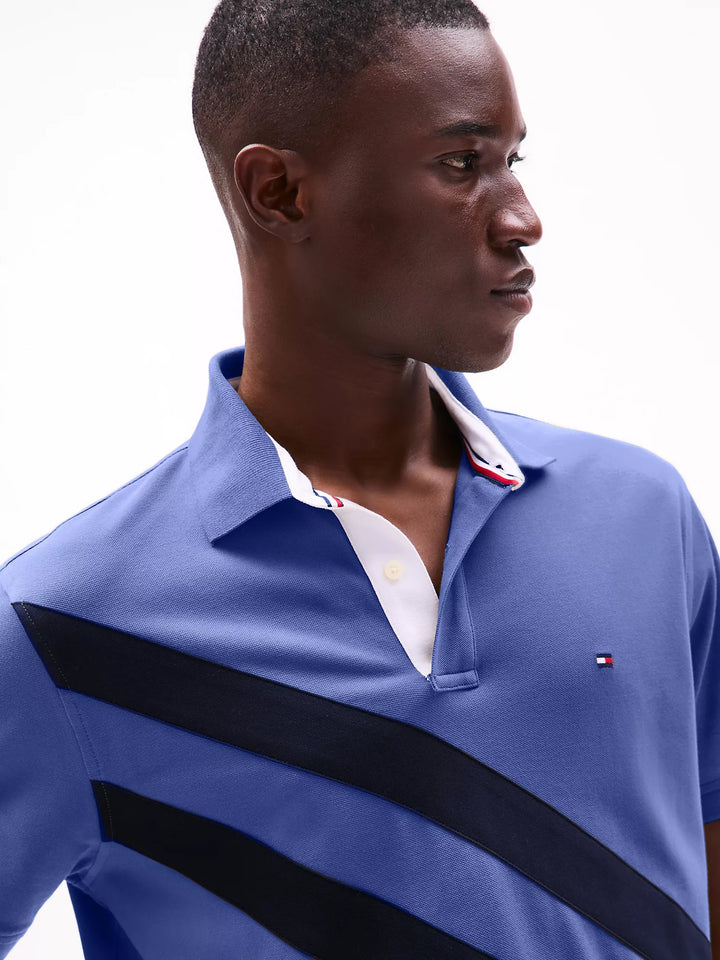 Tommy Hilfiger Regular Fit Banner Stripe Polo