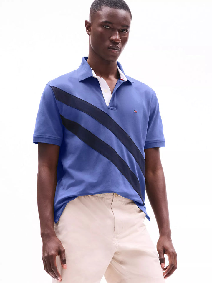 Tommy Hilfiger Regular Fit Banner Stripe Polo