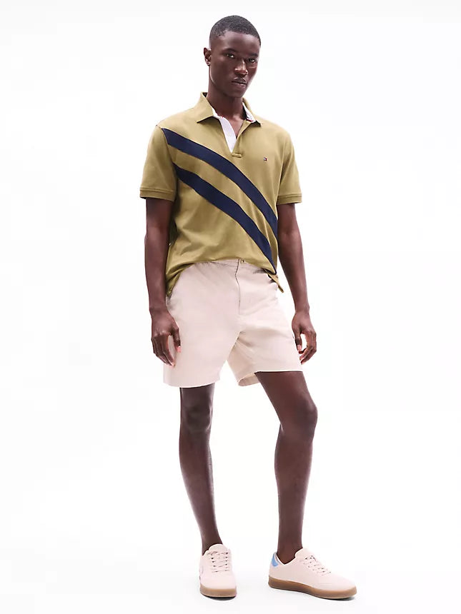 Tommy Hilfiger Regular Fit Banner Stripe Polo