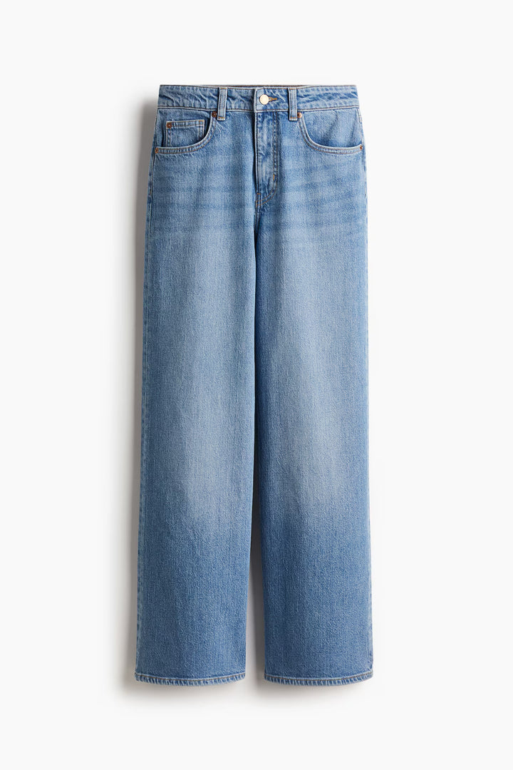 H&M Harper High Rise Wide Leg Jeans