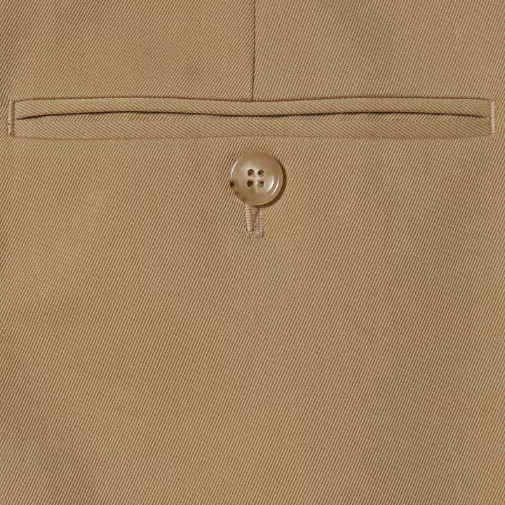 Gucci COTTON GABARDINE PANT WITH WEB