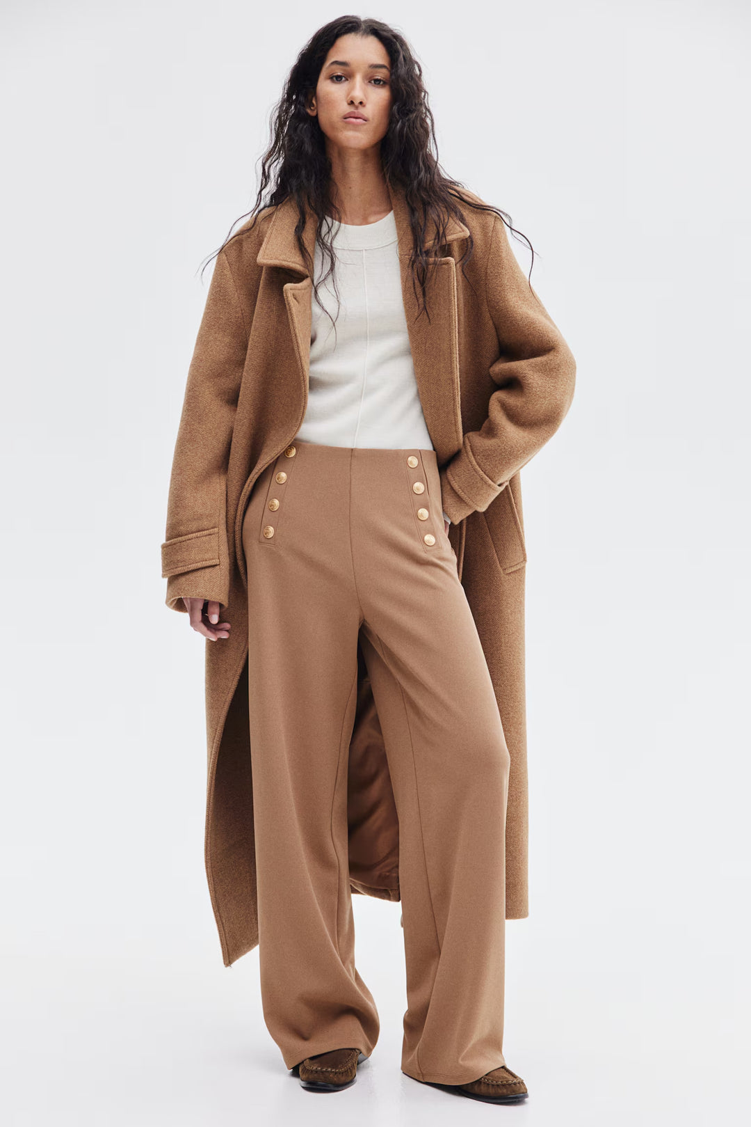 H&M Button-front Pants