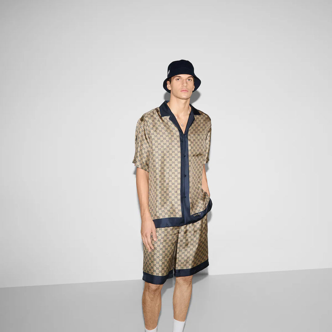 Gucci PRINTED SILK SHIRT