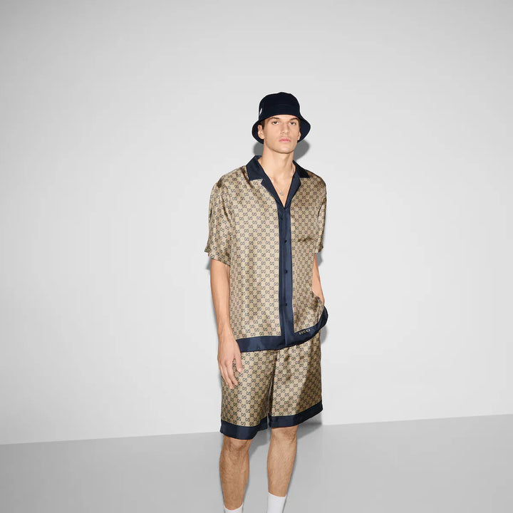 Gucci PRINTED SILK SHIRT