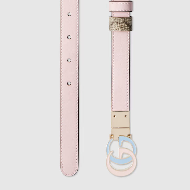 GUCCI GG Marmont reversible thin belt