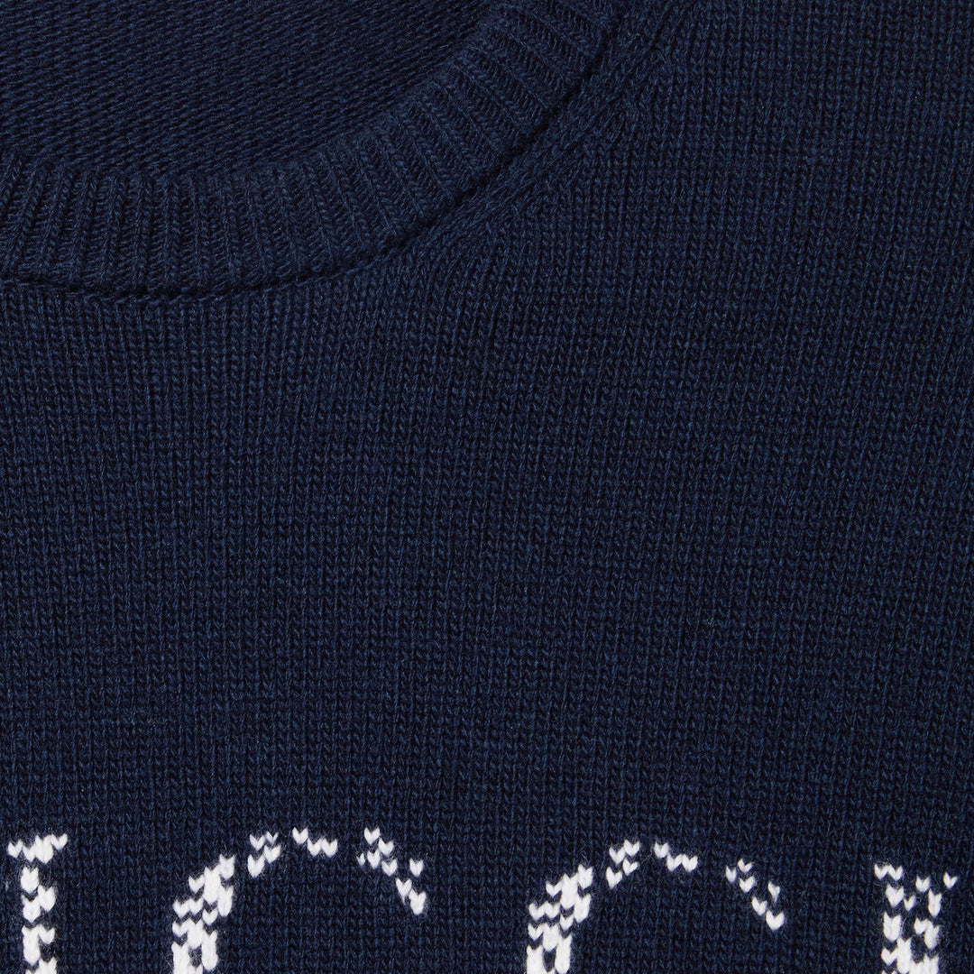 Gucci WOOL SWEATER WITH GUCCI INTARSIA