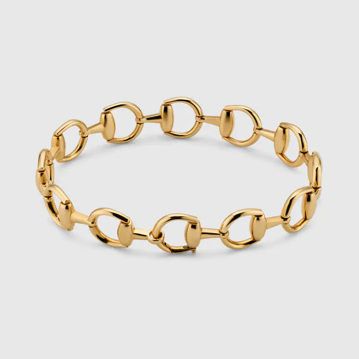 GUCCI 18K HORSEBIT BRACELET