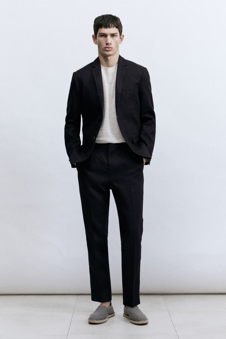 H&M Slim-Fit Linen Jacket
