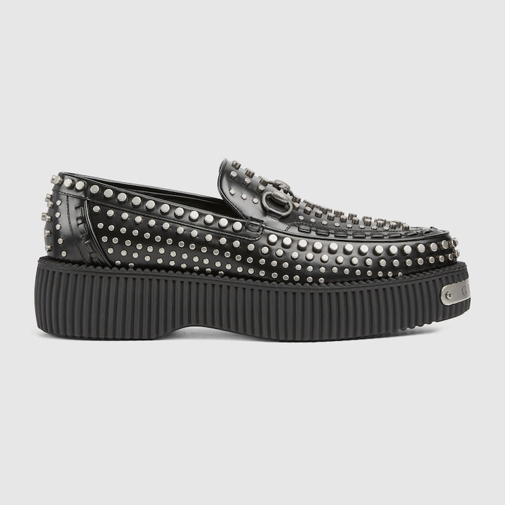 GUCCI Men's Gucci Horsebit creeper loafer