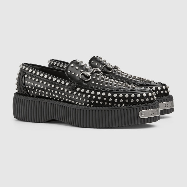 GUCCI Men's Gucci Horsebit creeper loafer