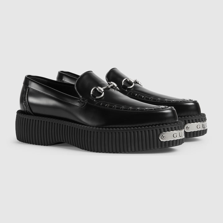 GUCCI Men's Gucci Horsebit creeper loafer