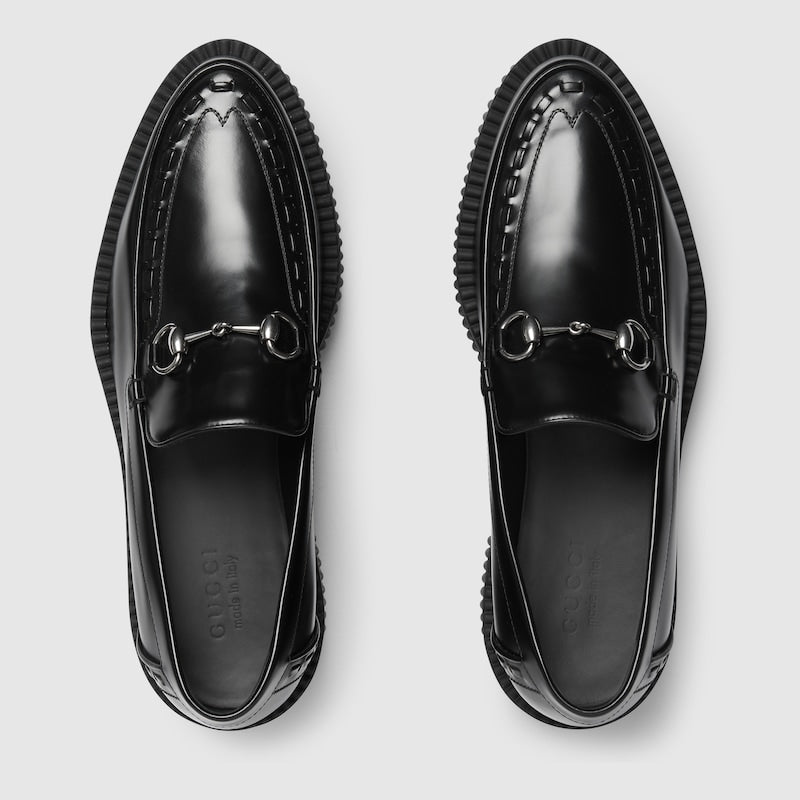 GUCCI Men's Gucci Horsebit creeper loafer
