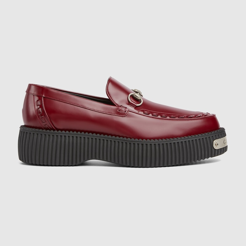 GUCCI Men's Gucci Horsebit creeper loafer