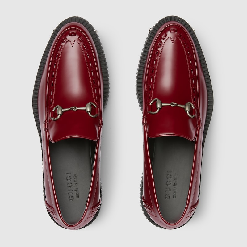 GUCCI Men's Gucci Horsebit creeper loafer