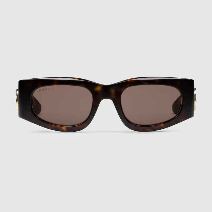 GUCCI Rectangular frame sunglasses