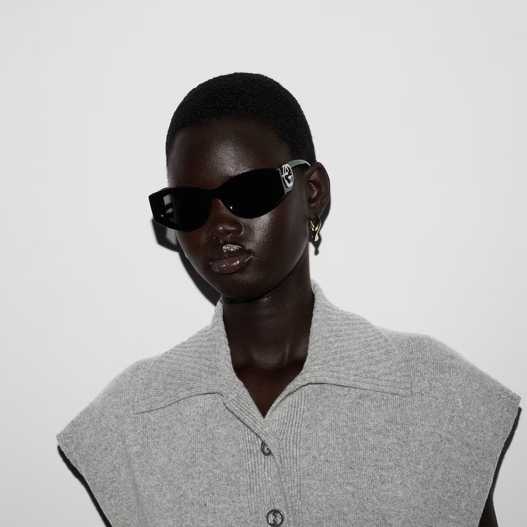 GUCCI Cat-eye frame sunglasses