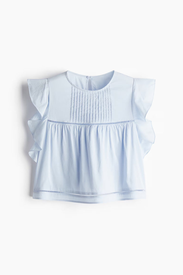H&M Flutter-Sleeved Blouse