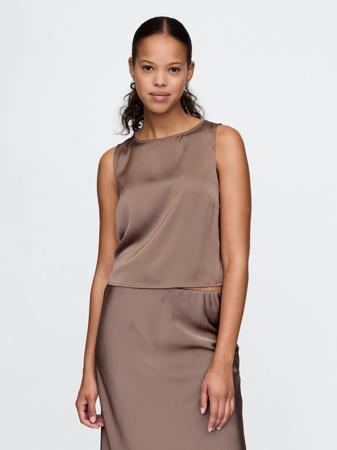 Gap Recycled Satin Shell Tank