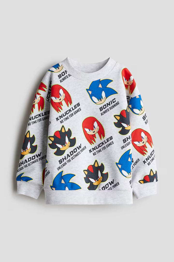 H&M PRINTED SWEATSHIRT