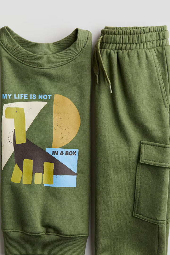 H&M 2-PIECE SWEATSUIT