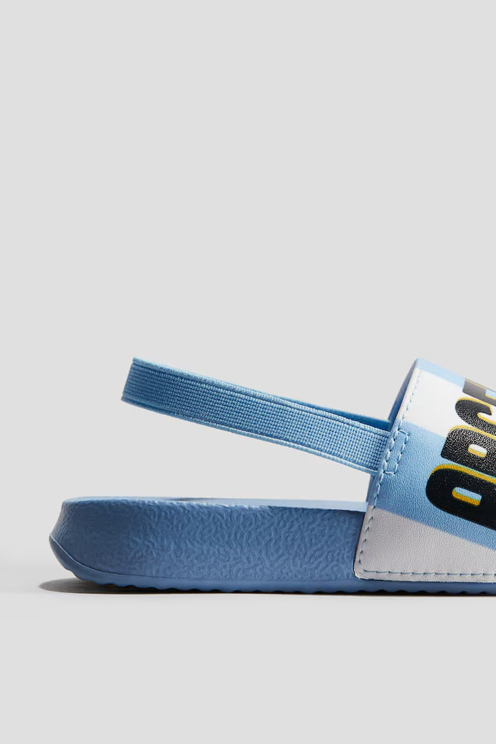 H&M PRINTED POOL SHOES