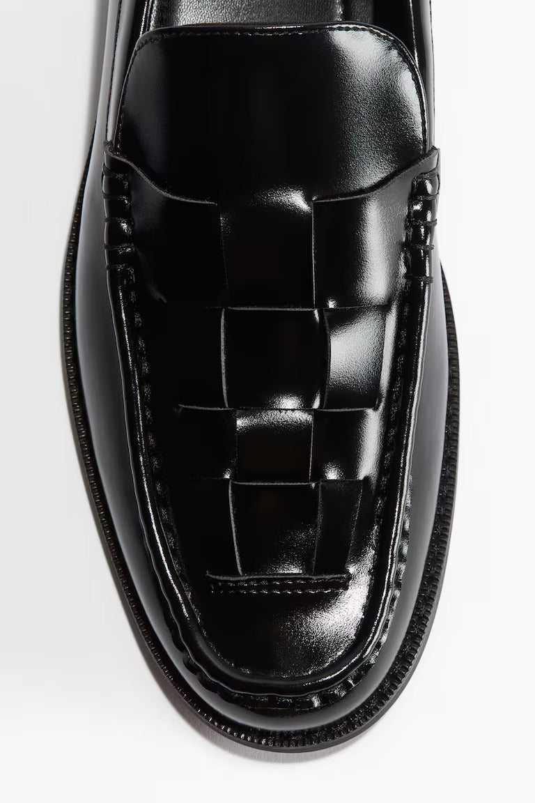 H&M BRAIDED LOAFERS