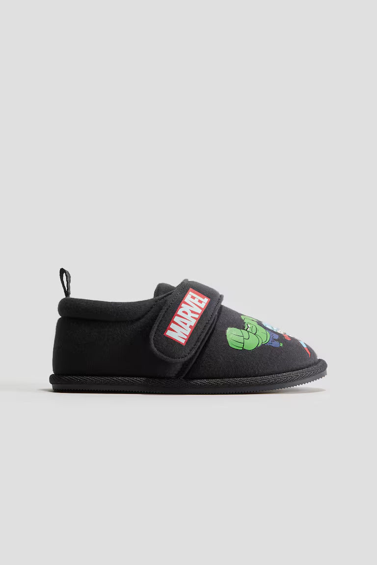 H&M PRINTED COTTON SLIPPERS