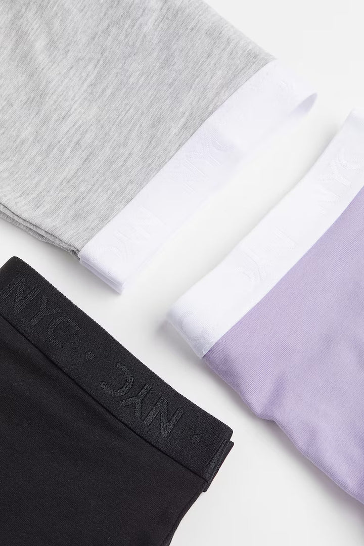 H&M 5-PACK COTTON BOXER BRIEFS