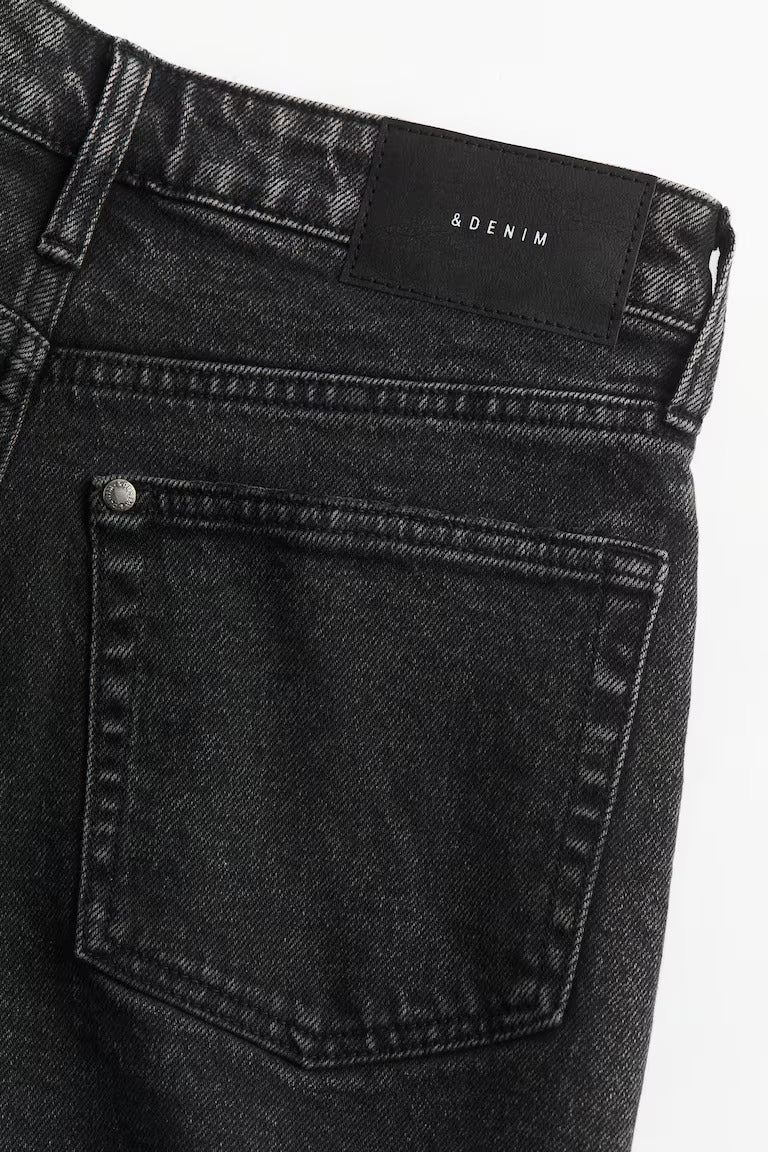 H&M MOM ULTRA HIGH DENIM SHORTS