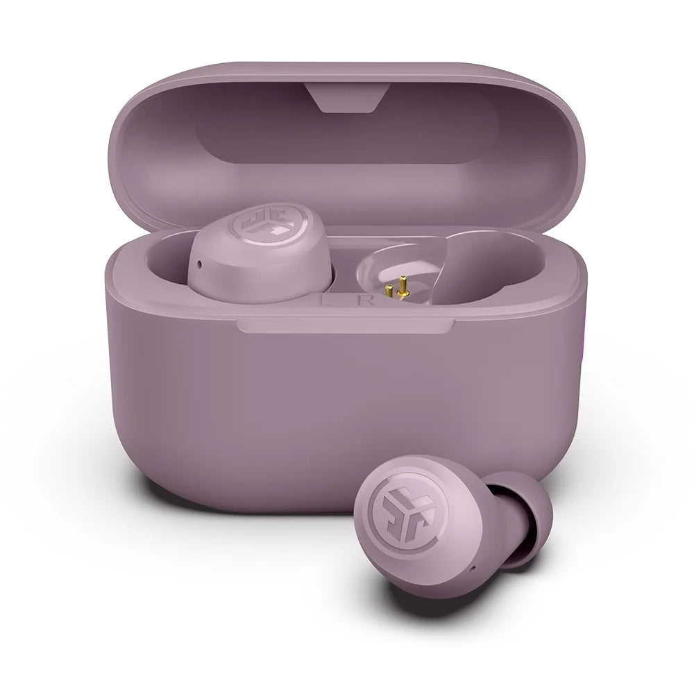 JLab Go Air Pop Bluetooth Earbuds, True Wireless with Charging Case, Lilac