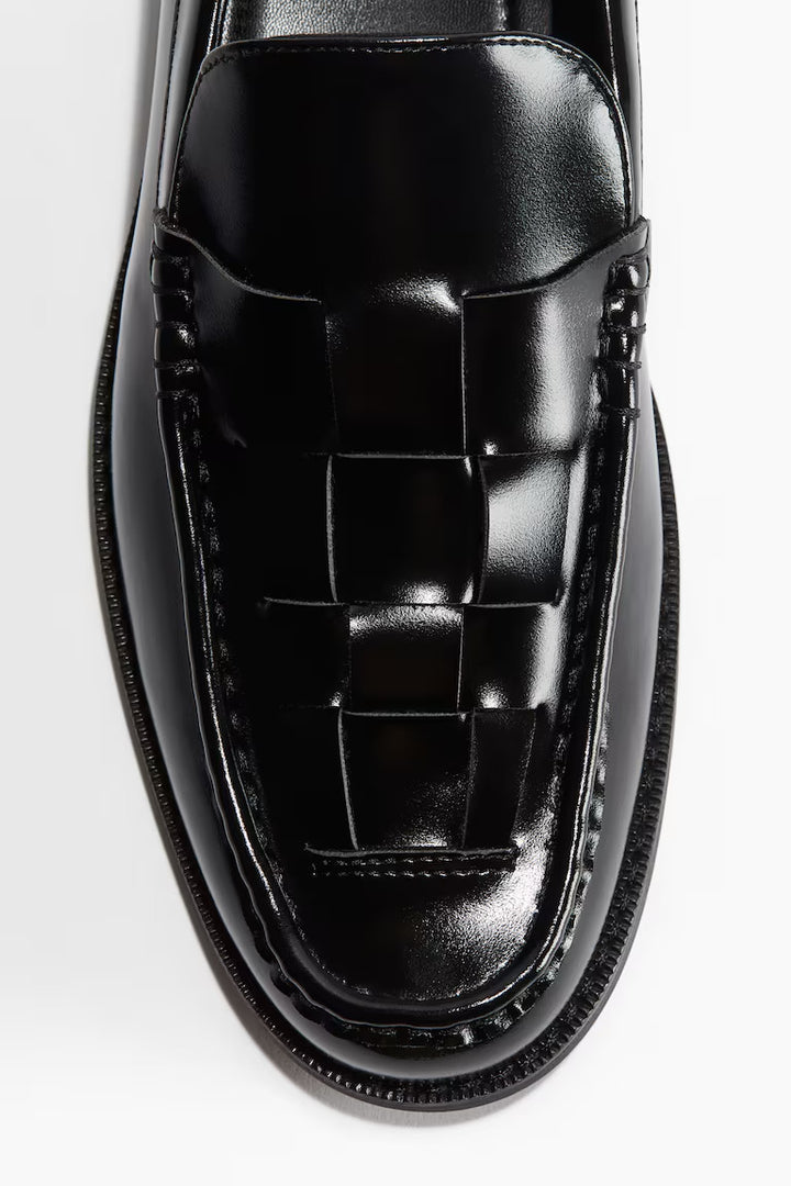 H&M BRAIDED LOAFERS