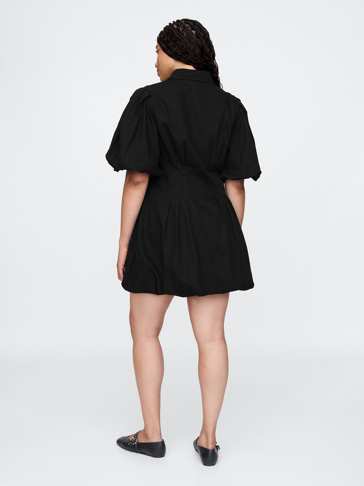Gap Bubble Mini Shirtdress