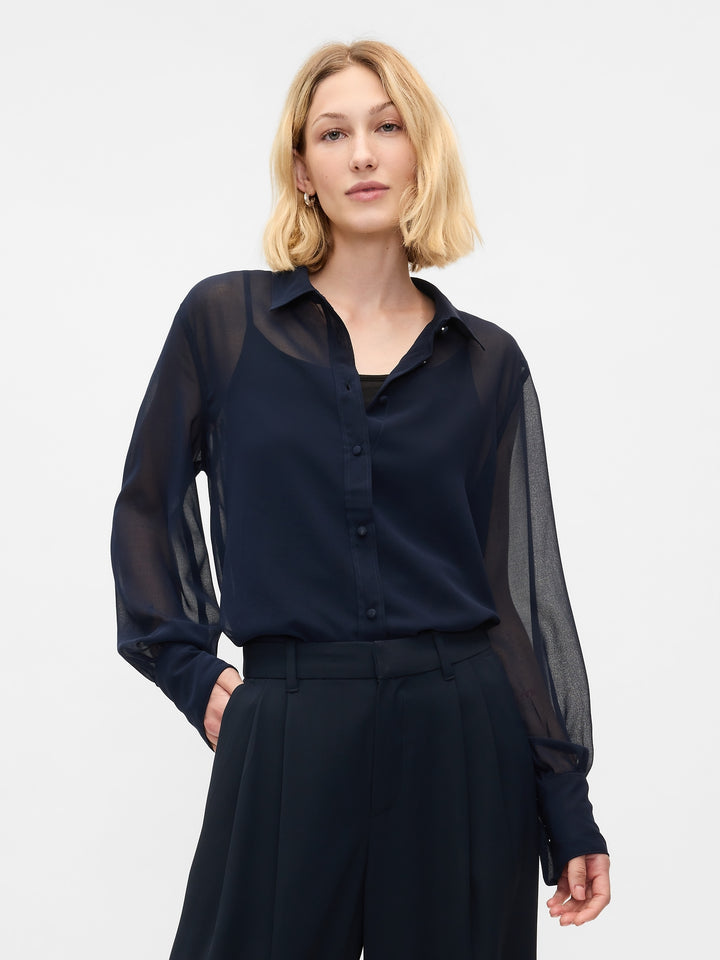 Gap Sheer Shirt