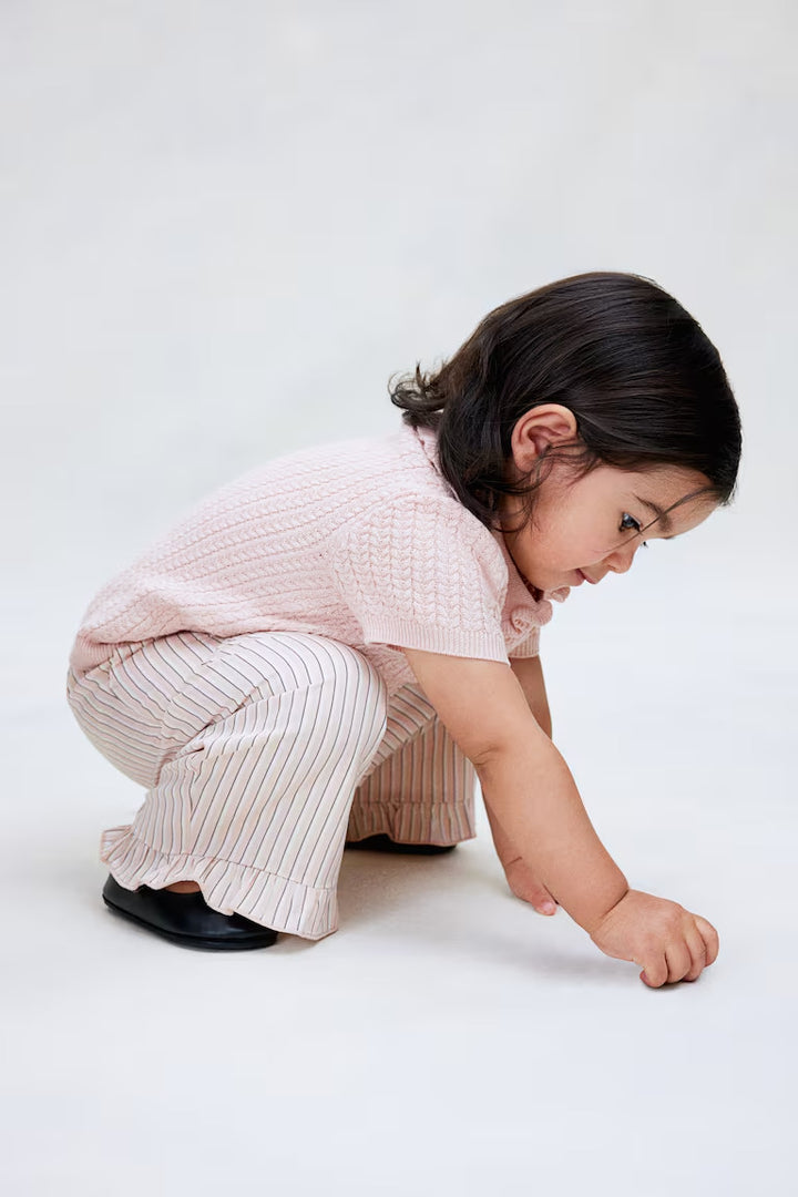 H&M CABLE-KNIT COTTON TOP