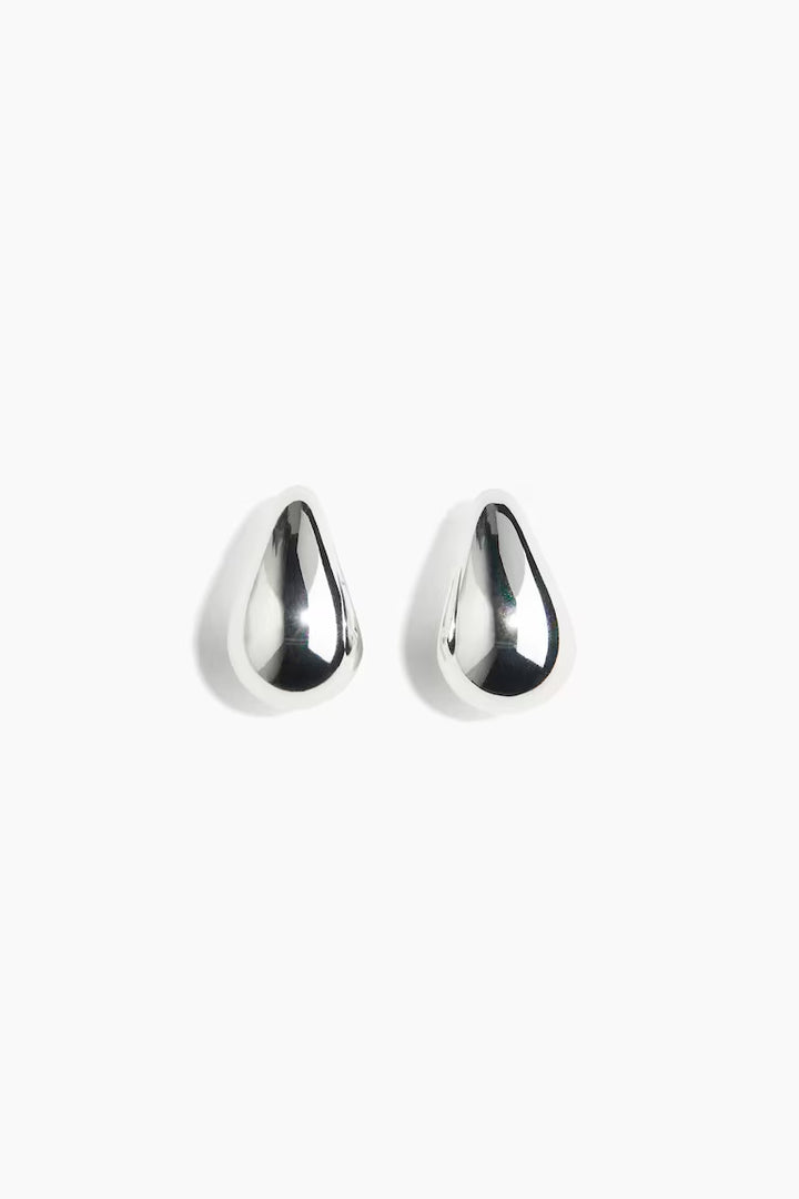 H&M CHUNKY DOME EARRINGS