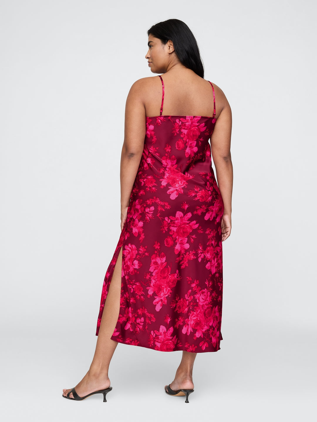 Gap Recycled Satin Maxi Slip Dress