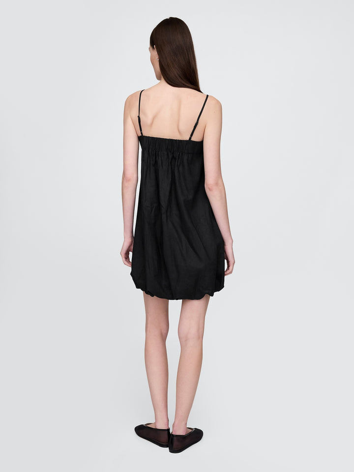 Gap Linen-Blend Mini Bubble Dress