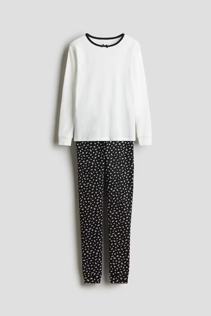 H&M COTTON JERSEY PAJAMAS