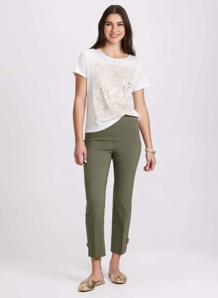 LAURA Sofia Slim-Leg Pants - Short