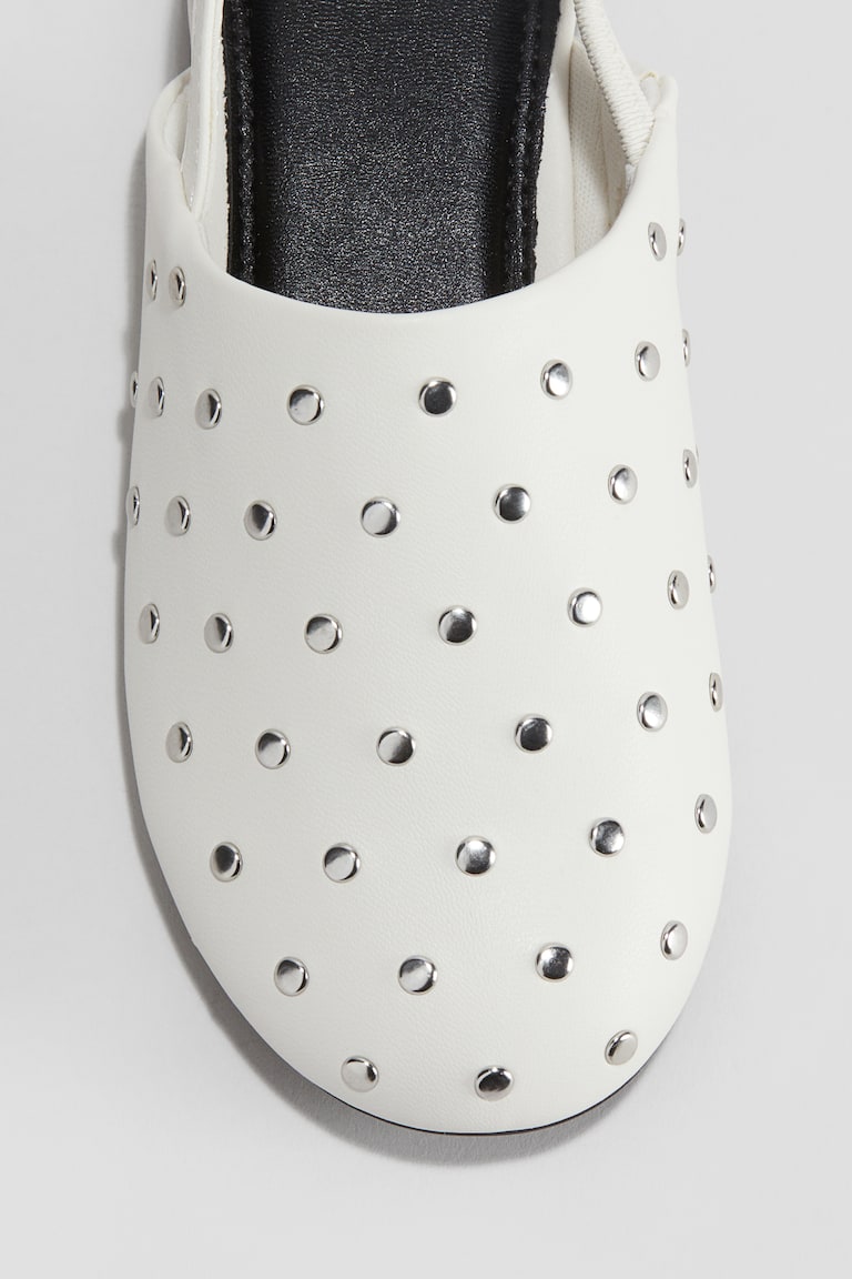 H&M Studded Slingbacks