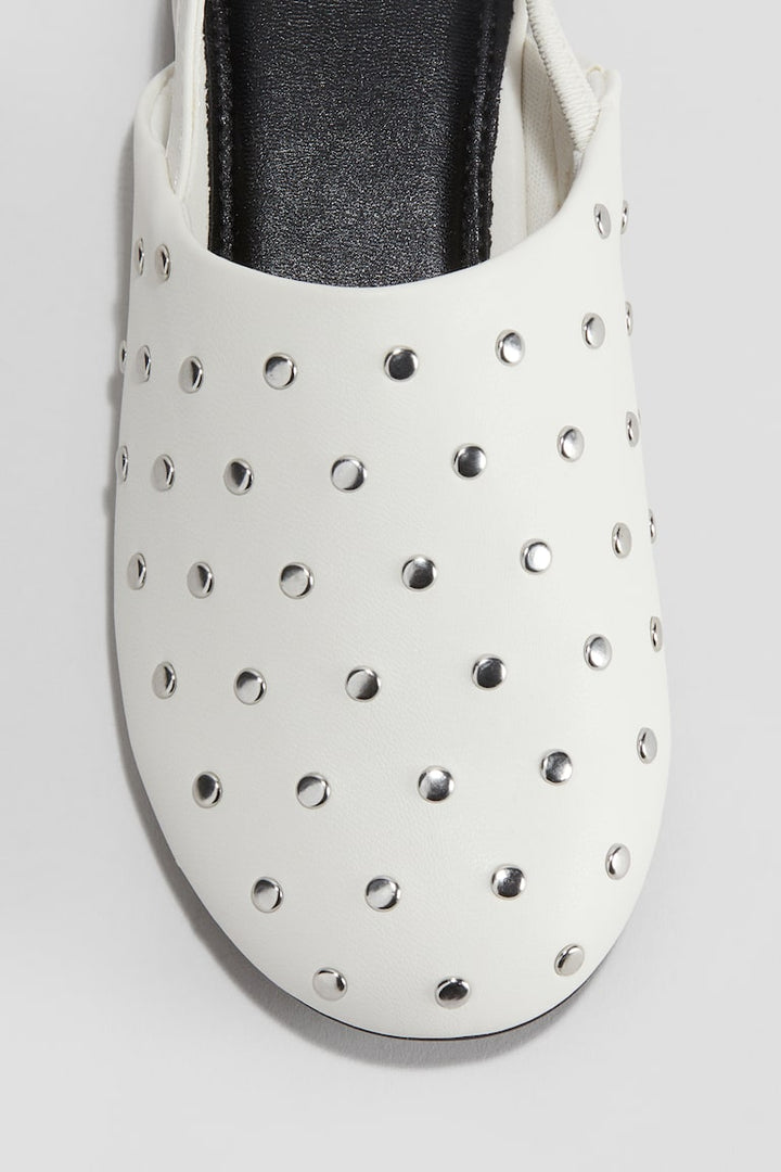 H&M Studded Slingbacks