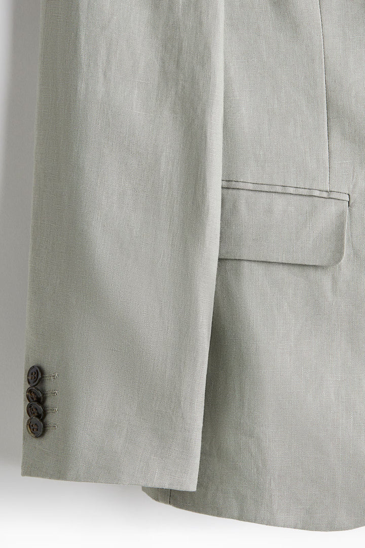 H&M Slim-Fit Linen Jacket