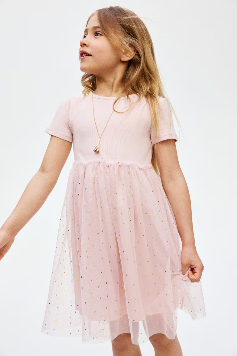 H&M Dress with Flared Skirt