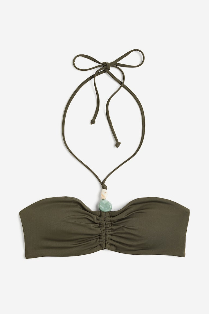 H&M Padded Bandeau Bikini Top